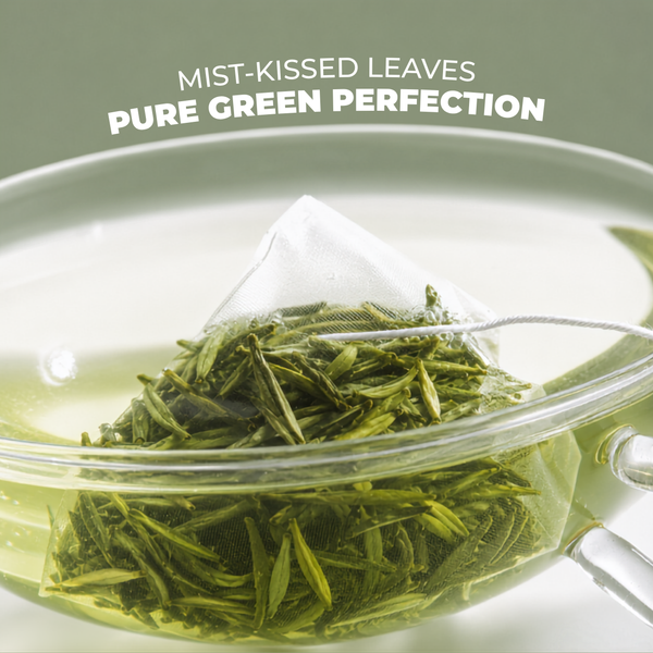 Silver Mist Green – Speciality Darjeeling Green Tea gift packaging and product presentation