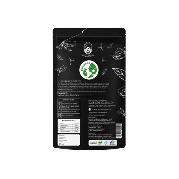 Darjeeling Black Tea Second Flush Whole Leaf Tea (100 G)