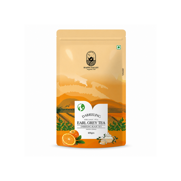 Darjeeling Earl Grey/Orange Tea product packaging