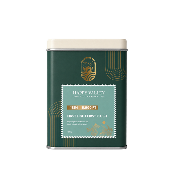 First Light First Flush Darjeeling Green Tea – Whole Leaf product packaging
