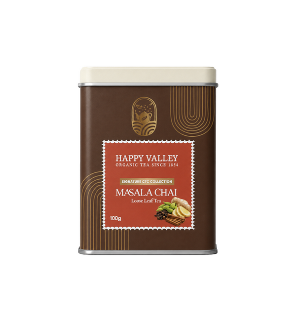 Masala Chai – Spiced Assam CTC Black Tea product packaging