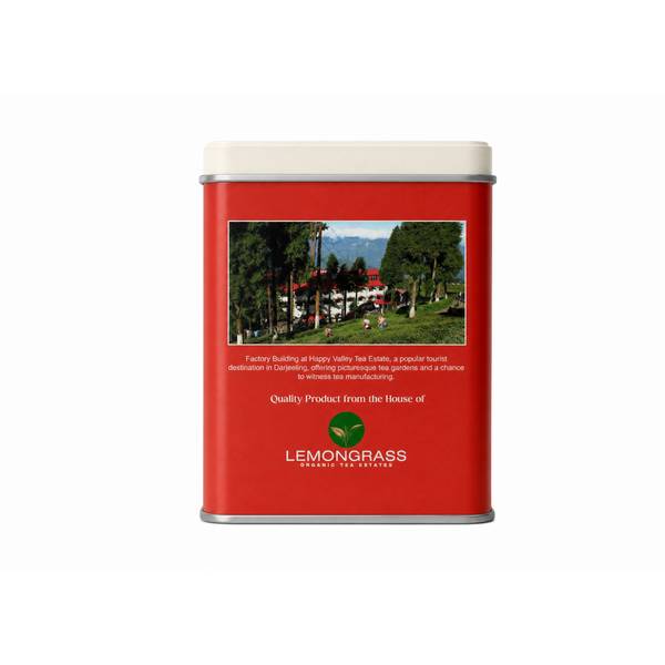 Organic Darjeeling Oolong Tea packaging and key product features