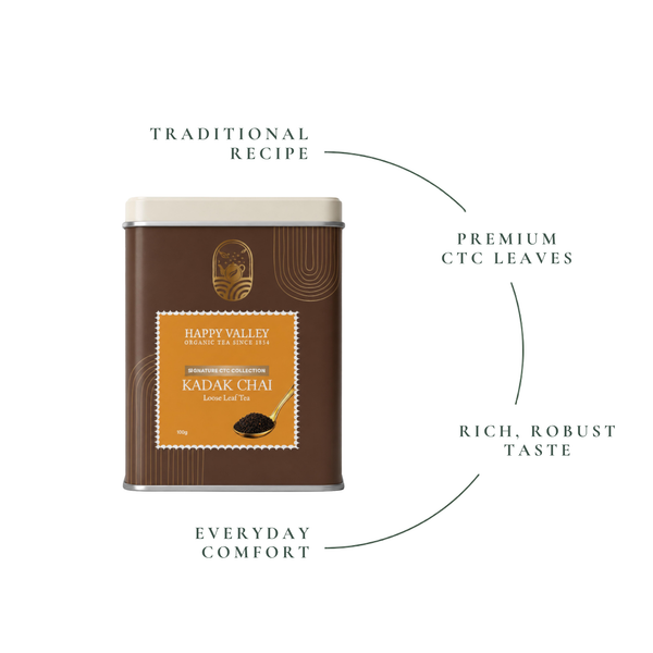 Kadak Chai – Strong Assam CTC Black Tea ingredients and product highlights