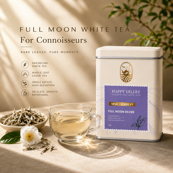 Full Moon Silver – Speciality Darjeeling White Tea tea origin and quality details