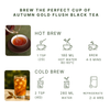 Autumn Gold Flush – Darjeeling Autumn Flush Black Tea ingredients and product highlights