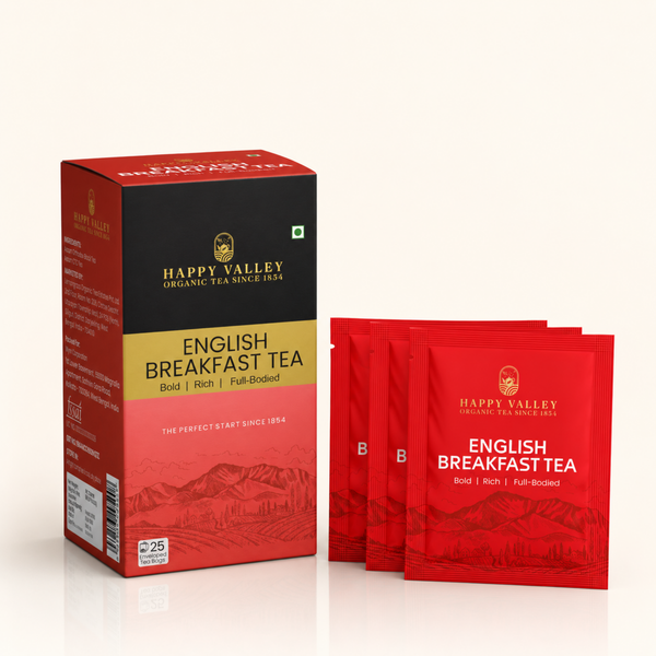 Happy Valley English Breakfast Tea ingredients and product highlights