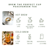 Happy Valley Peach Green Tea ingredients and product highlights