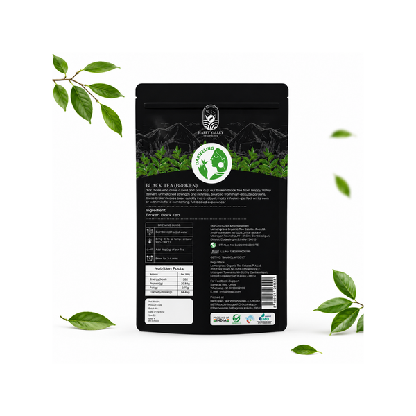 Darjeeling Black Tea Second Flush Brokens Loose Tea (100 G)