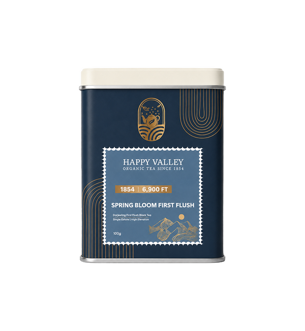 Spring Bloom First Flush Black Tea – Whole Leaf product packaging