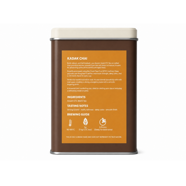 Kadak Chai – Strong Assam CTC Black Tea 100g
